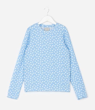 Pijama Infantil con Estampa de Corazones – Talle 5 a 16 años 4