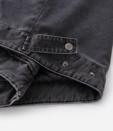 Chaqueta Denim con Cierre y Estampa Outlaw 4