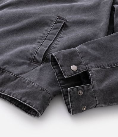 Chaqueta Denim con Cierre y Estampa Outlaw 6