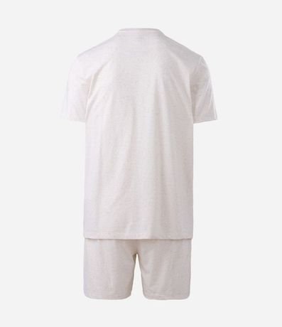 Pijama Corto en Algodón con Lino 5