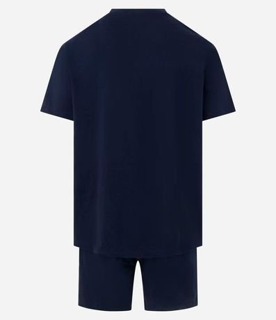 Pijama Corto en Algodón con Lino 2