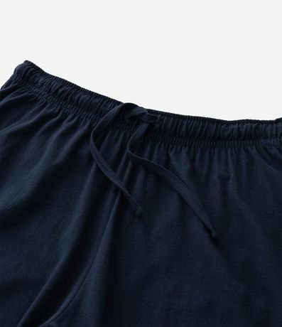 Pijama Corto en Algodón con Lino 6