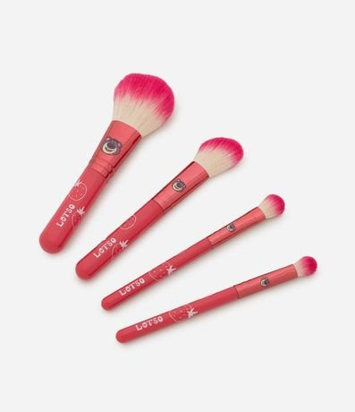 Kit con 4 Pinceles Multifuncionales de Maquillaje Alchemia