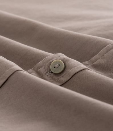 Camisa Manga Larga en Sarga con Bolsillos Delanteros 7