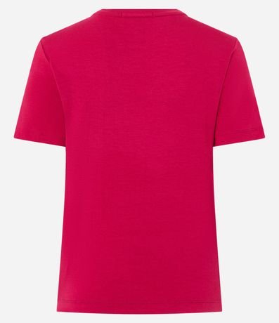 Blusa Básica en Viscosa con Cuello Redondo 8