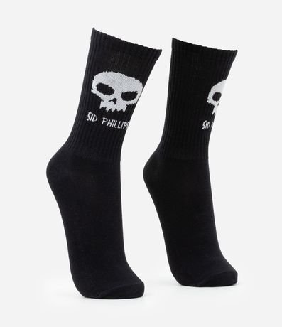 Media Caña Larga en Algodón con Estampa Sid Phillips Toy Story 2