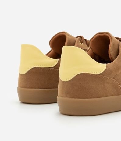 Championes Chuteira con Efecto Gamuza 5