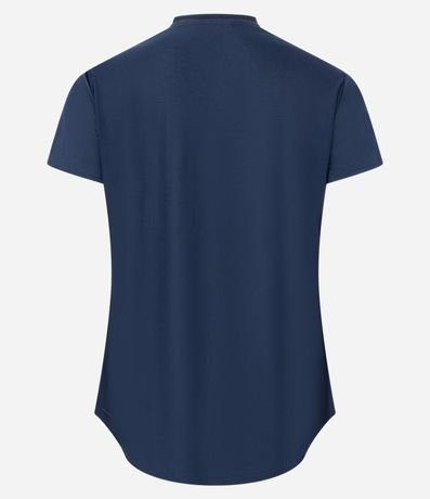 Remera Deportiva en Helanca con Estampa Ondas 6