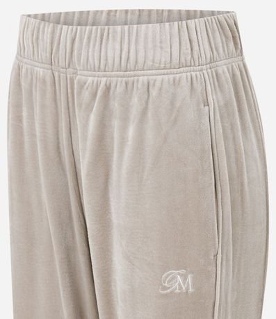 Pantalón Jogger de Plush con Cintura Elástica 6