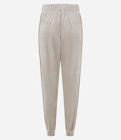 Pantalón Jogger de Plush con Cintura Elástica 7