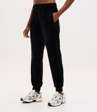 Pantalón Jogger de Plush con Cintura Elástica 2