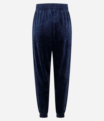 Pantalón Jogger de Plush con Cintura Elástica 7