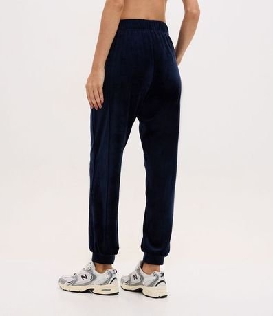 Pantalón Jogger de Plush con Cintura Elástica 4