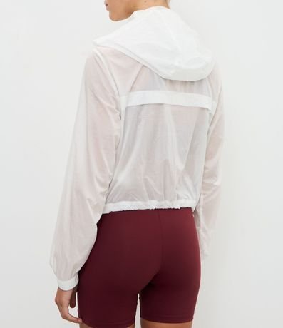 Campera Corta Viento Cropped Deportiva con Saco 5