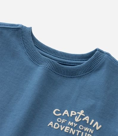 Conjunto Infantil en Algodón con Estampado de Foca - 1 a 5/6 7