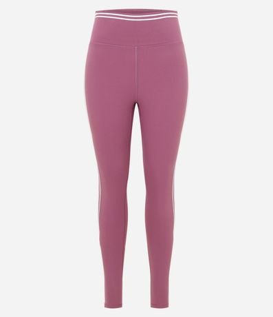 Pantalón Legging Deportiva en Microfibra con Detalles Contrastantes 5