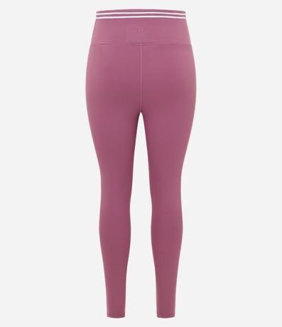 Pantalón Legging Deportiva en Microfibra con Detalles Contrastantes 6