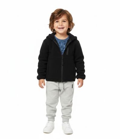 Campera Infantil con Capucha y Cremallera – Talle 1 a 5/6 años