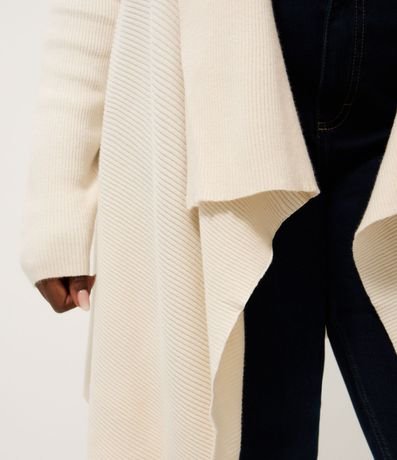 Cardigan Alargado en Punto con Puntas Curve & Plus Size 4
