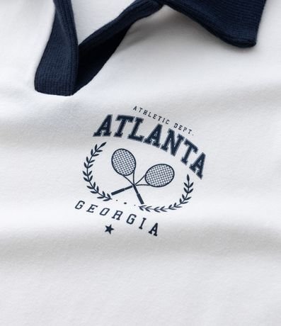 Blusa Infantil Baby Tee con Estampado College – Talle 5 a 14 años 7