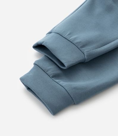 Pantalón Infantil Jogger en Microfibra con Cremallera y Tape - Talle 1 A 6 años 5