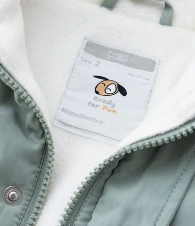 Campera Infantil con Recorte en Sherpa – Talle 1 a 5/6 años 8