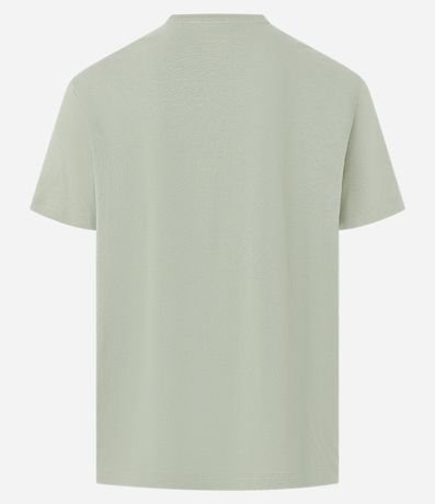 Remera Comfort en Algodón con Estampa Lettering Espada de São Jorge 6