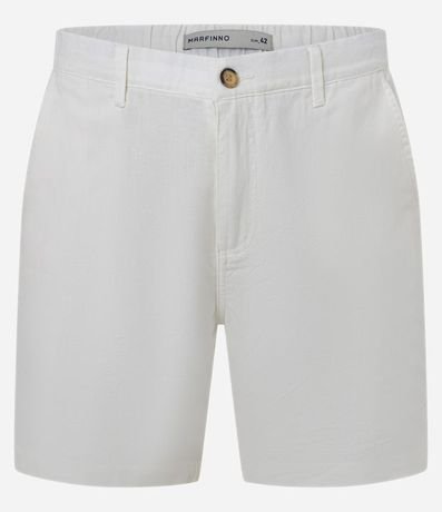 Bermuda en Oxford con Cintura Ajustable 5