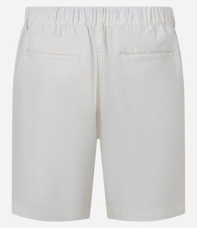Bermuda en Oxford con Cintura Ajustable 7