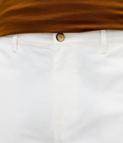 Bermuda en Oxford con Cintura Ajustable 4