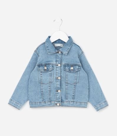 Campera Infantil en Jeans con Bolsillos Delanteros – Talle 1 a 5/6 años 2