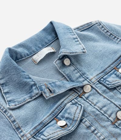 Campera Infantil en Jeans con Bolsillos Delanteros – Talle 1 a 5/6 años 5