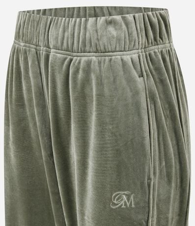 Pantalón Jogger de Plush con Cintura Elástica 6