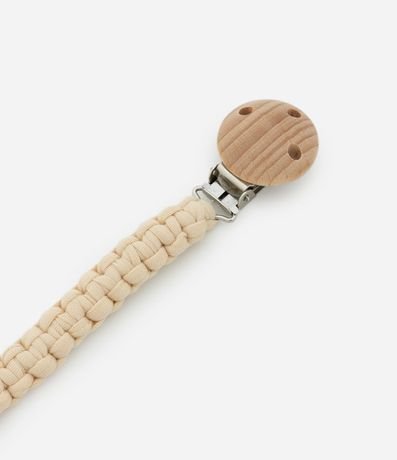 Prendedor de Chupeta Infantil con Efecto Macramé - Talle único 2