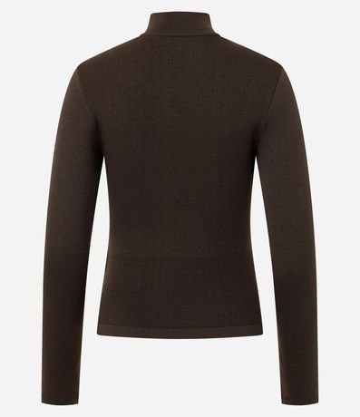 Campera Deportiva Seamless con Cuello Alto 3