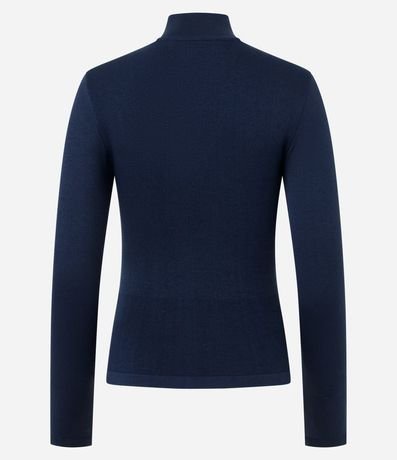 Campera Deportiva Seamless con Cuello Alto 5