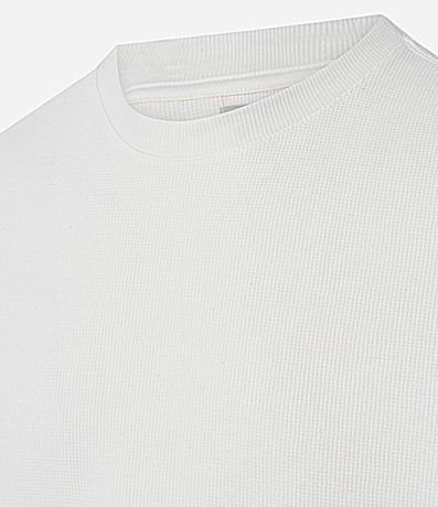 Remera Regular en Algodón con Textura 2