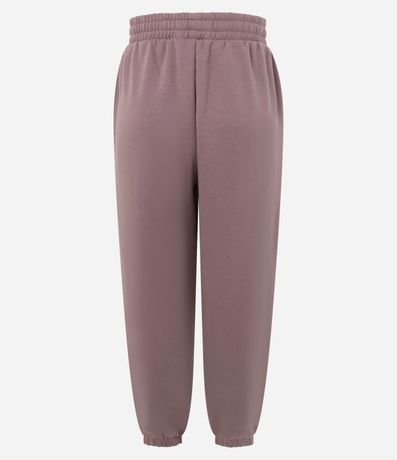 Pantalón Jogger en Fleece con Cintura Elástica 3