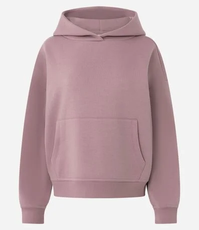 Buzo Cerrado en Algodón con Felpa y Bolsillo Canguro 6