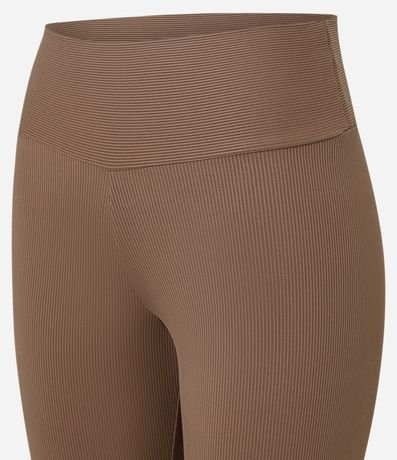 Pantalón Legging Acanalada en Microfibra 6