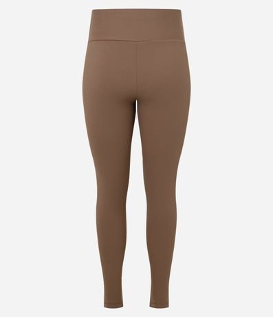 Pantalón Legging Acanalada en Microfibra 7