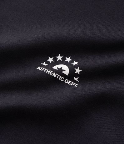 Buzo Boxy con Cremallera en Microfibra con Lettering en el Pecho y Raya en las Mangas 6