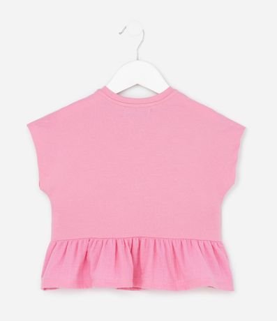 Blusa Infantil con Bordado y Volado - Talle 1 a 6 años 2