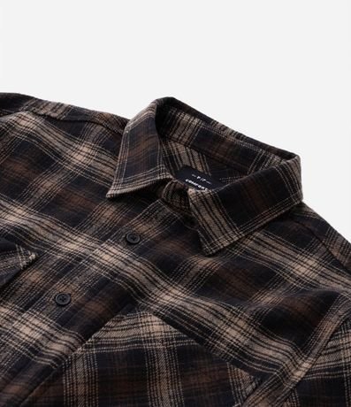 Camisa Manga Larga en Franela de Cuadros 5