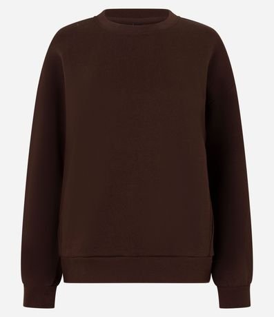 Buzo Básico Cerrado en Algodón con Felpa 5