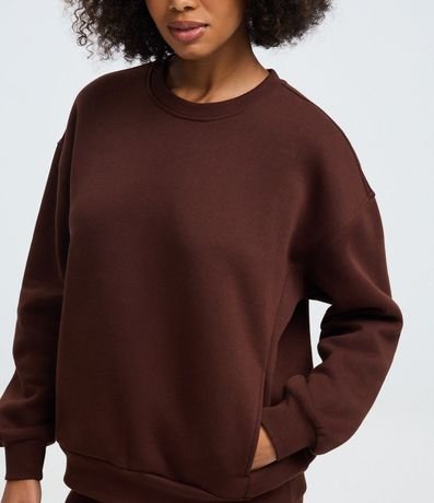 Buzo Básico Cerrado en Algodón con Felpa 3