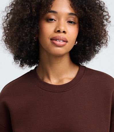 Buzo Básico Cerrado en Algodón con Felpa 4