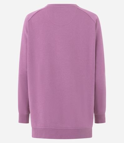 Saco Cerrado Oversized Deportivo en Algodón con Encaje Lateral 6