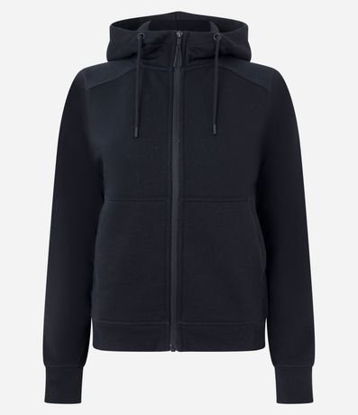 Campera Regular Deportiva en Algodón con Capucha 6
