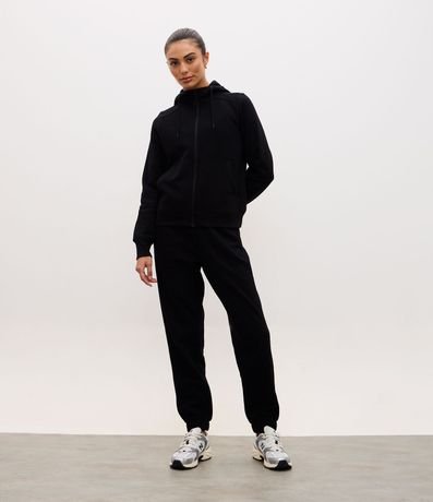 Campera Regular Deportiva en Algodón con Capucha 3